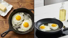 Maslo alebo rastlinný olej: ako správne usmažiť vajcia?
