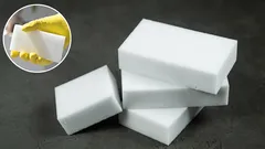 Čo čistí melamínová hubka a na čo ju nemožno používať?