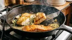 Ako usmažiť rybu a potom nevyvetrať kuchyňu: existuje jedna tajná prísada