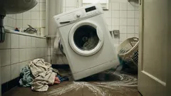 Práčka poskakuje pri odstreďovaní: príčiny problému a čo s tým robiť